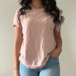 Divided  woman’s pink tshirt size medium